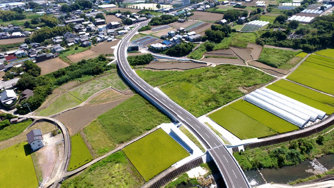 道路工事の施工実績