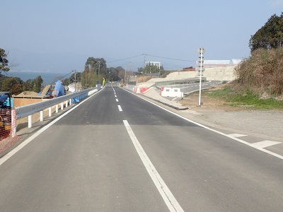 令和6年3月竣工 道路
